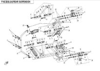 Tuleja metalowo gumowa wahacza CFMOTO CFORCE 500 OEM 9010-050500 zamiennik - 2