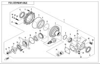 Gniazdo wału tylnego CF MOTO - 2