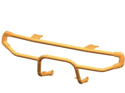 Zderzak tylny bumper GOES Terrox 550 pomarańczowy stal 9DRV-801200-1100-10