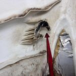 Plastik tylny błotnika Yamaha - 10