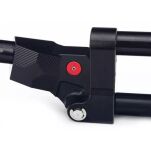 Kierownica antywibracyjna z elastomerem czarna 28mm - 9