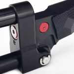 Kierownica antywibracyjna z elastomerem czarna 28mm - 8
