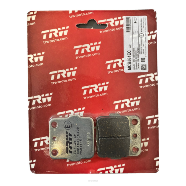 Klocki hamulcowe TRW KH084 Organic Eco MCB561EC przód tył