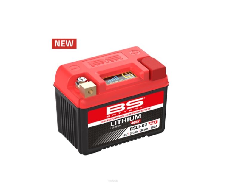 Akumulator litowo-jonowy BS LIFEPO4 BSLI-02 MAX (180A, 38,4Wh, 3Ah) 360115