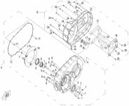 Uszczelka pokrywy wariatora duża CF Moto - 2