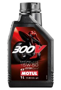Olej silnikowy MOTUL 300V 4T FL ROAD RACING 15W50 1L
