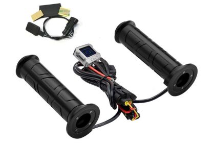 Manetki podgrzewane z kciukiem ATV Quad 12V 22 mm AT-08318-X-NEW