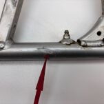 Wahacz przedni lewy górny Yamaha - 10