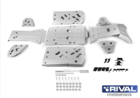 Osłony podwozia z aluminium RIVAL CF Moto - 2