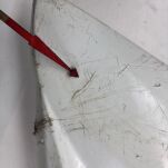 Tylny plastik błotnik Yamaha - 6