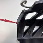 Lewy podnóżek Yamaha Raptor 700 YFM700R OEM 5TG-21621-00-00 - 4