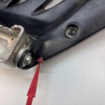 Lewy podnóżek Yamaha Raptor 700 YFM700R OEM 5TG-21621-00-00 - 7