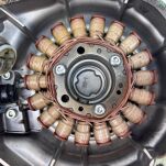 Pokrywa alternatora z uzwojeniem Yamaha - 7