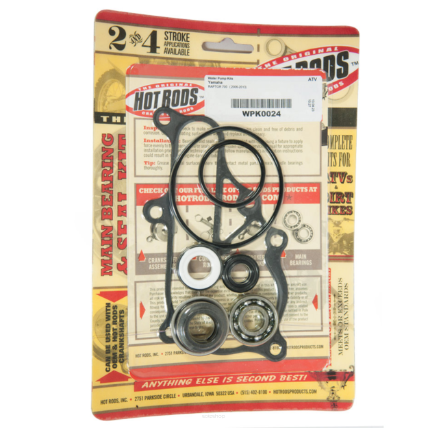 Zestaw naprawczy pompy wody Hot Rods Yamaha YFM 700R Raptor 06-25 WPK0024
