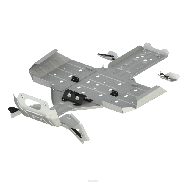 Osłony podwozia z aluminium STORM CF Moto