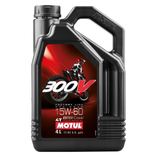 Olej silnikowy MOTUL 300V 4T FL OFF ROAD 15W60 4L (SYNTETYCZNY)