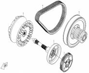 Okładziny Sprzęgła CF Moto - 2