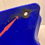 Tylny plastyk błotnik Yamaha - 9