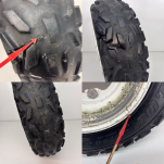 Komplet felg z oponami Yamaha - 10