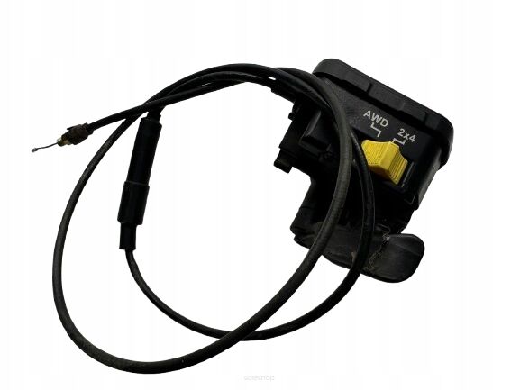 Kciuk gazu z linką + przełącznik napędów Polaris