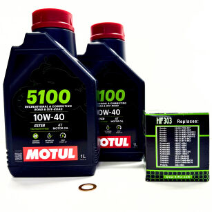 Zestaw Serwisu Olejowego Motul Filtr YAMAHA YFM 660 R RAPTOR