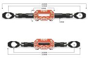 Poprzeczka kierownicy ATV aluminiowa regulowana - 3