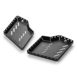 Komplet 4 bagażników ODES 850 1000 2025 aluminiowe czarne 4 mm - 4