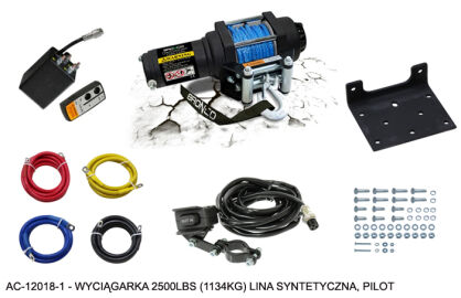 Wyciągarka Bronco 2500 lbs (1134 kg) z liną syntetyczną AC-12018-1