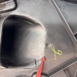 Pokrywa air boxa Yamaha - 9