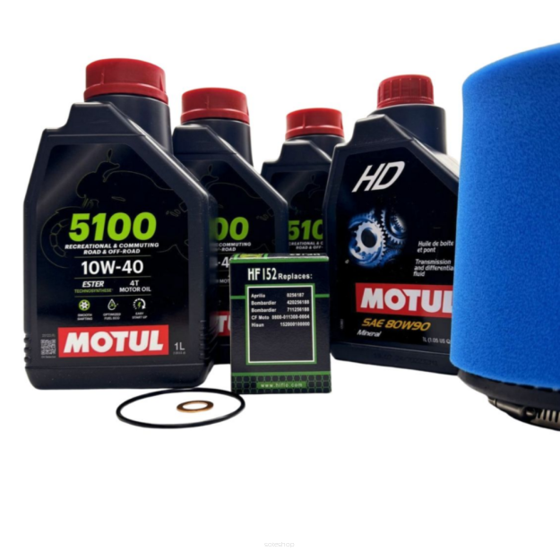 Zestaw Serwisu Olejowego Motul Filtry Do Quada CF MOTO 1000 C-FORCE