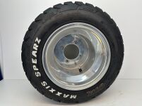 Komplet felg z oponami drogowymi do Yamaha Raptor YFZ - 13