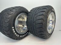 Komplet felg z oponami drogowymi do Yamaha Raptor YFZ - 12