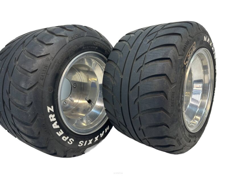 Komplet felg z oponami drogowymi do Yamaha Raptor YFZ