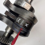 Wał korbowy Yamaha Raptor 700 nr2 Oem 1PE-11400-01-00 - 2