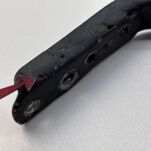 Lewy uchwyt mocowanie tylnego plastiku Yamaha - 3