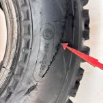 Opony Wanda P357 AT 20X11.00-9 DOT 1409 - 6