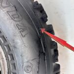 Opony Wanda P357 AT 20X11.00-9 DOT 1409 - 4