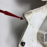 Plastik tylny błotnika Yamaha - 7