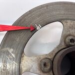 Tarcza hamulcowa tył Yamaha - 3