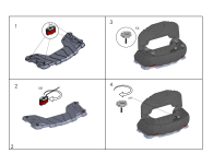 Kufer ATV Tudeks tył CF MOTO Benda - 3