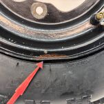 Felgi z oponami na przód Yamaha - 11