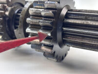 Wałek sprzęgłowy skrzyni biegów Yamaha - 9