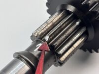 Wałek sprzęgłowy skrzyni biegów Yamaha - 2