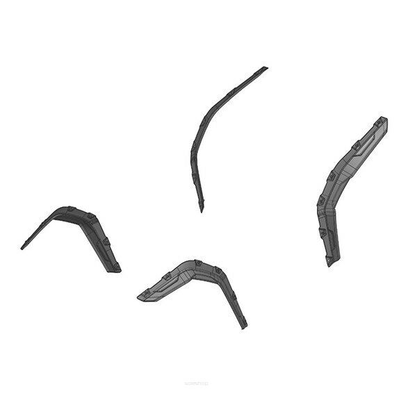 Poszerzenia nadkoli błotników CF Moto