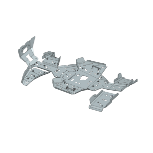 Zestaw osłon podwozia Squdde Polaris Scrambler 1000S XP 2026 aluminiowe