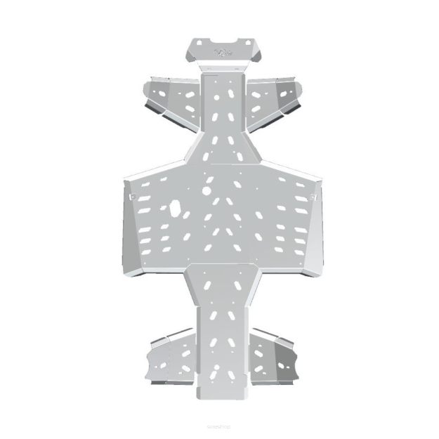 Zestaw osłon podwozia Squdde Loncin XWolf 1000 MUD 2025 aluminiowe 4 mm