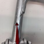 Wahacz przedni dolny lewy Suzuki - 10