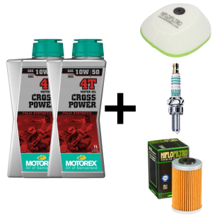 Zestaw serwisowy MOTOREX Cross Power 4T 10W-50 KTM 450 SX-F (2013-2015) XL