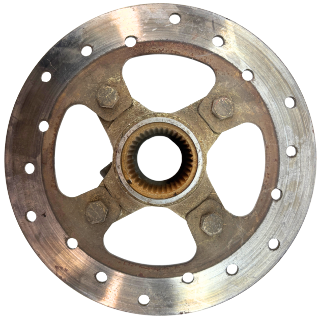 Tylna tarcza hamulcowa z piastą Polaris