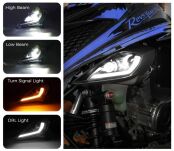 Przednie lampy LED z podświetleniem Yamaha Raptor / YFZ - 2